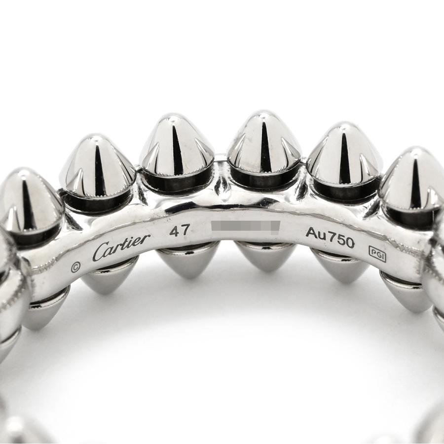 Cartier（カルティエ） リング 指輪 クラッシュ ドゥ SM シルバー #47