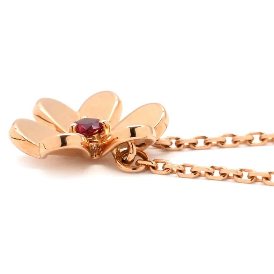 ヴァンクリーフ&アーペル フリヴォル ペンダント ミニ WG ネックレス フリヴォル ペンダント、ミニモデル 18K イエローゴールド