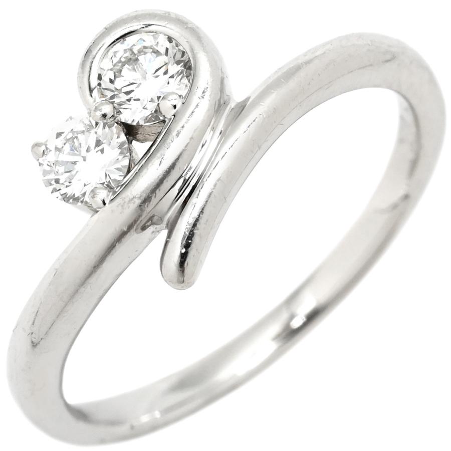 29/美品 Pt900 ハートダイヤ0.159ct(F-VVS2) リング 指輪 pt900 プラチナ ダイヤモンド ダイヤ 指輪 リング ハートシェイプ