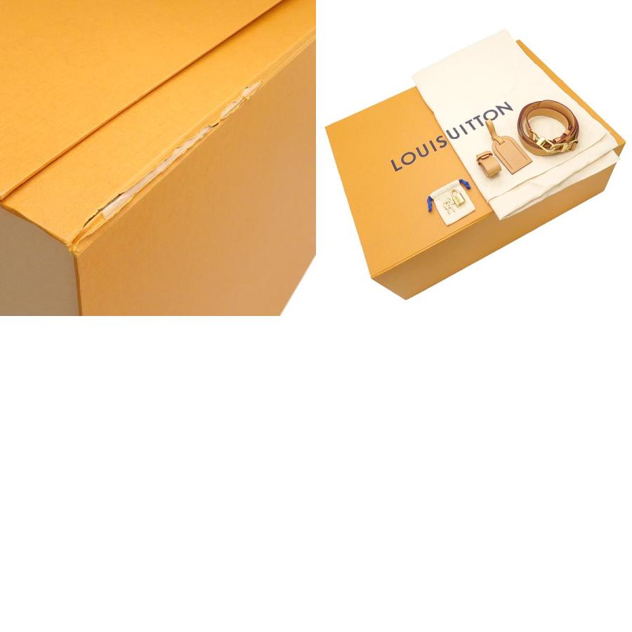 LOUIS VUITTON ボストンバッグ キーポル バンドリエール 50 茶 キーポル ルイヴィトン ボストンバッグ バンドリエール50 レザー