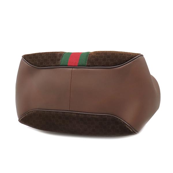 GUCCI（グッチ） 2WAYバッグ ヴィルゴ GG レザー ブラウン ブラウン 茶