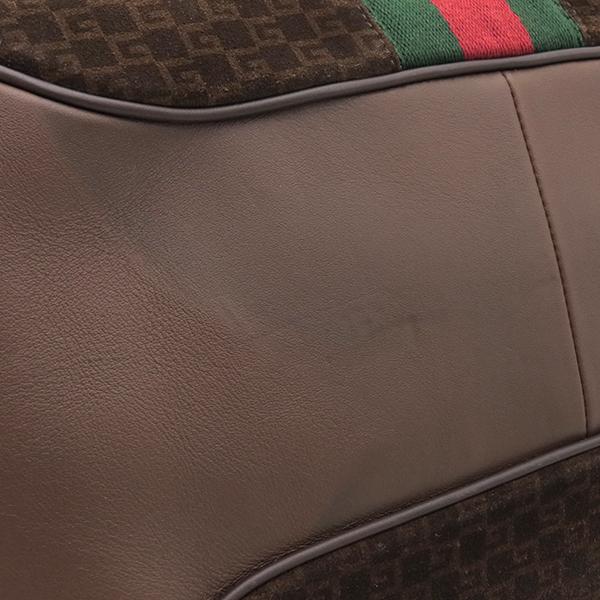 GUCCI（グッチ） 2WAYバッグ ヴィルゴ GG レザー ブラウン ブラウン 茶