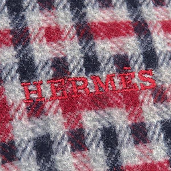 HERMES エルメス　マフラー　総柄　Hエコセ　カシミヤ HERMES（エルメス） マフラー Hエコセ カシミヤ マルチカラー 新品 未