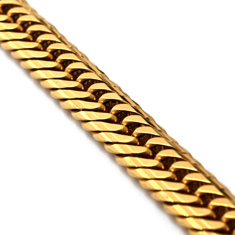 喜平 ブレスレット K18 18金 20.2cm 30.6g 16面 トリプル K18YG