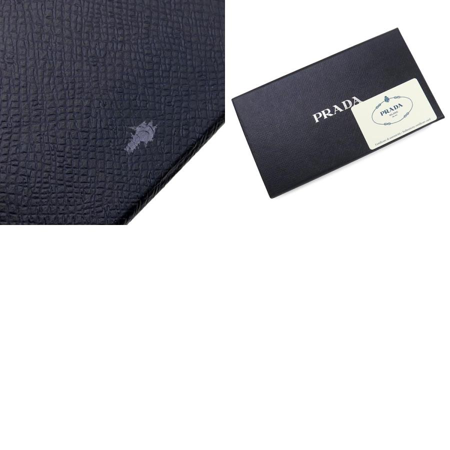 PRADA（プラダ） 長財布 イブニング ベア ナイロン ブラック ブラック