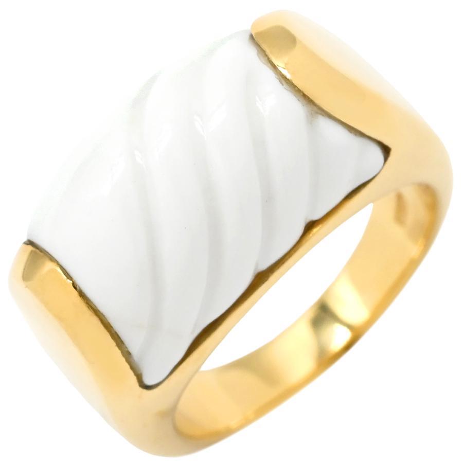 BVLGARI（ブルガリ） リング 指輪 トロンケット ホワイト BVLGARI