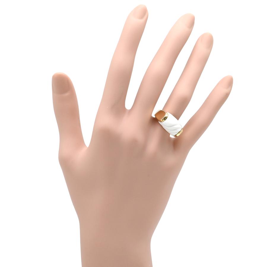 BVLGARI（ブルガリ） リング 指輪 トロンケット ホワイト BVLGARI