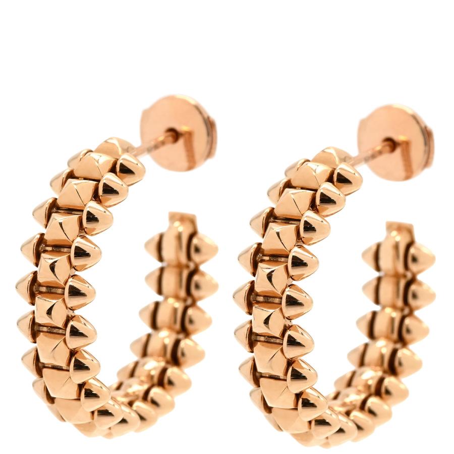 Cartier（カルティエ） ピアス クラッシュ ドゥ SM ゴールド ピンク
