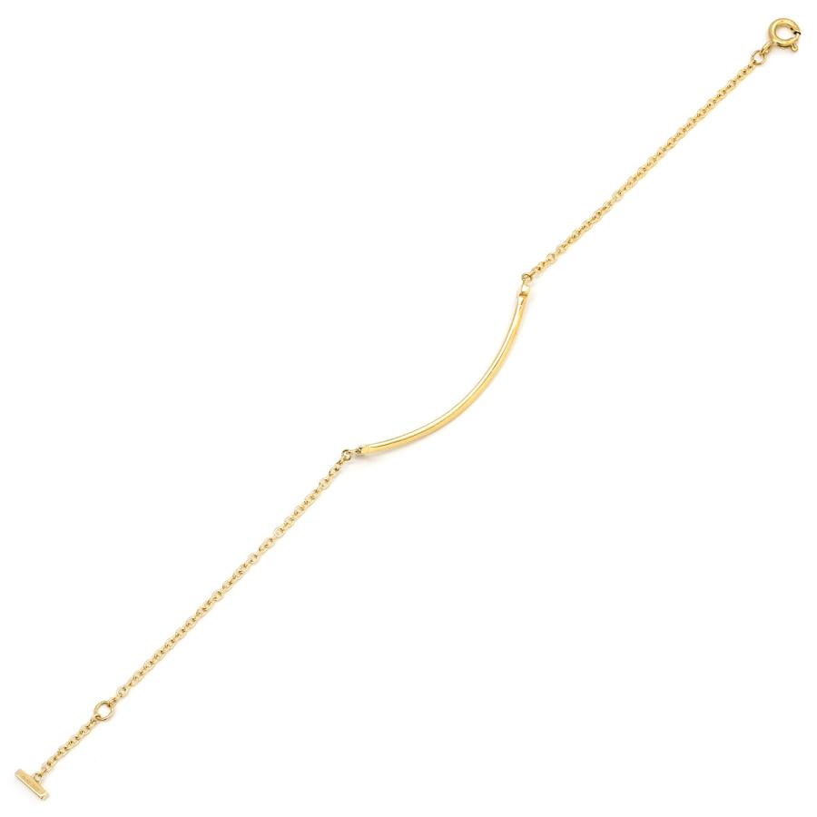 TIFFANY&Co.（ティファニー） ブレスレット T Tスマイル ゴールド