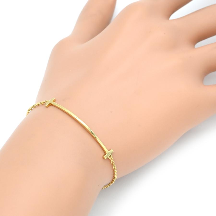 TIFFANY&Co.（ティファニー） ブレスレット Tスマイル ゴールド Au750