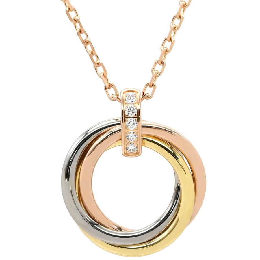 TRINITY（Cartier） カルティエ ネックレス トリニティ ペンダント 