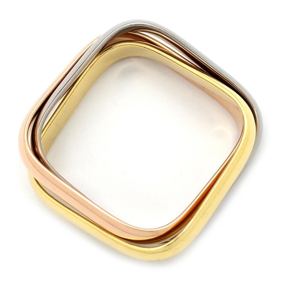 TRINITY（Cartier） カルティエ リング 指輪 トリニティ クッション