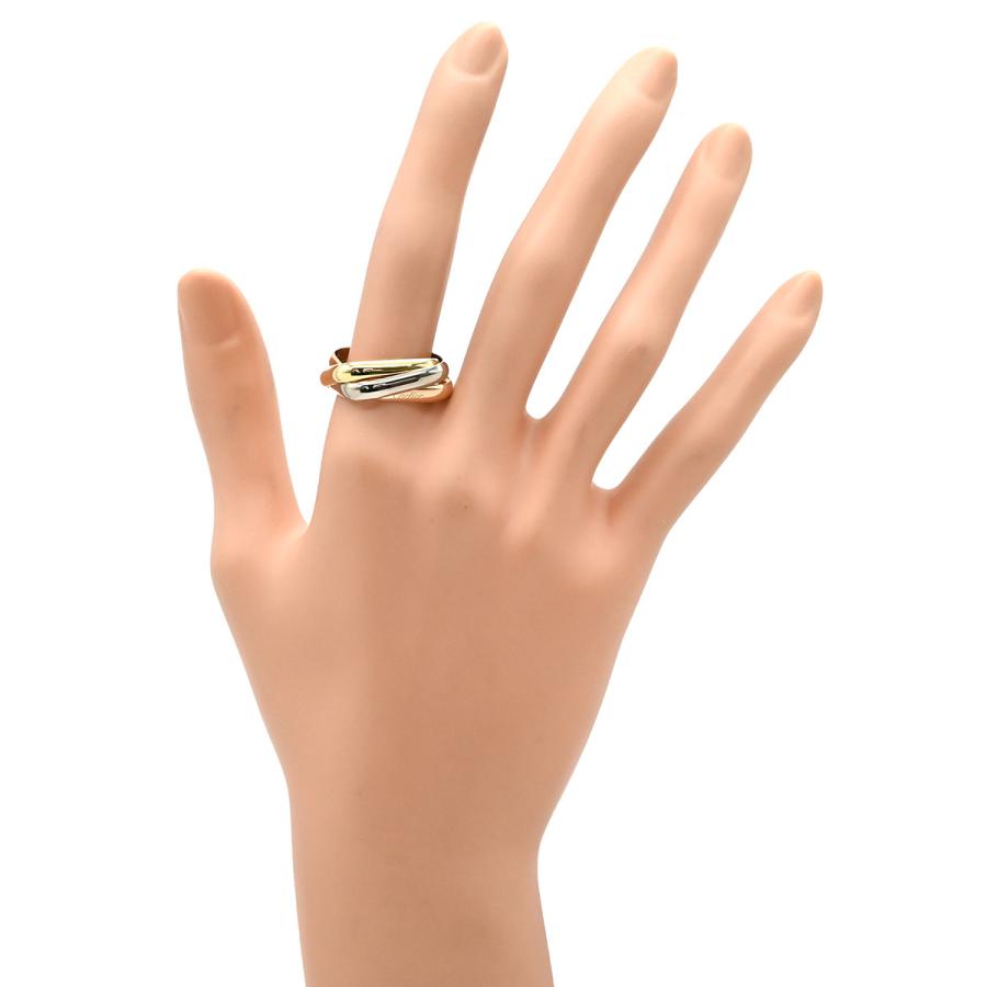 TRINITY（Cartier） カルティエ リング 指輪 トリニティ クッション