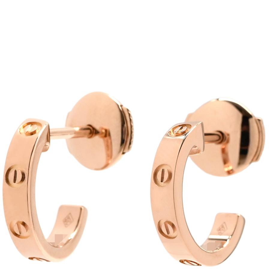 LOVE（Cartier） カルティエ ピアス ラブ LOVE フープピアス SM
