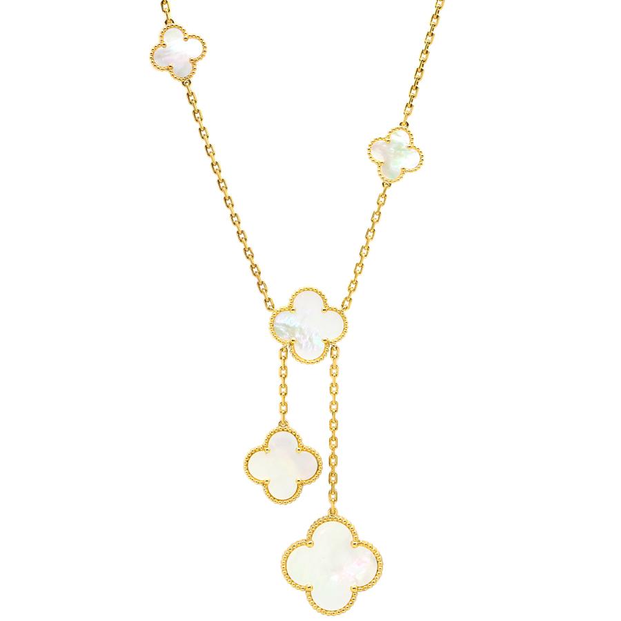 アルハンブラ ヴァンクリーフアーペル ネックレス マジック 6チーフ