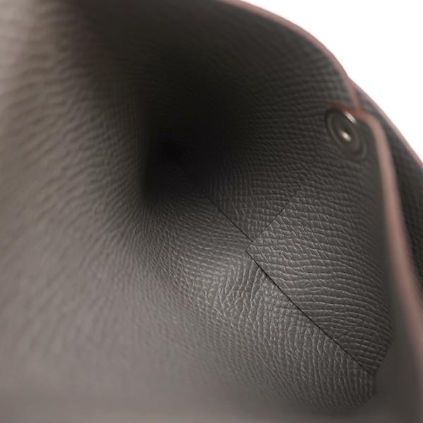 HERMES バスティア ヴォーエプソン ブラック HERMES（エルメス） コインケース バスティア ブラック ヴォーエプソン