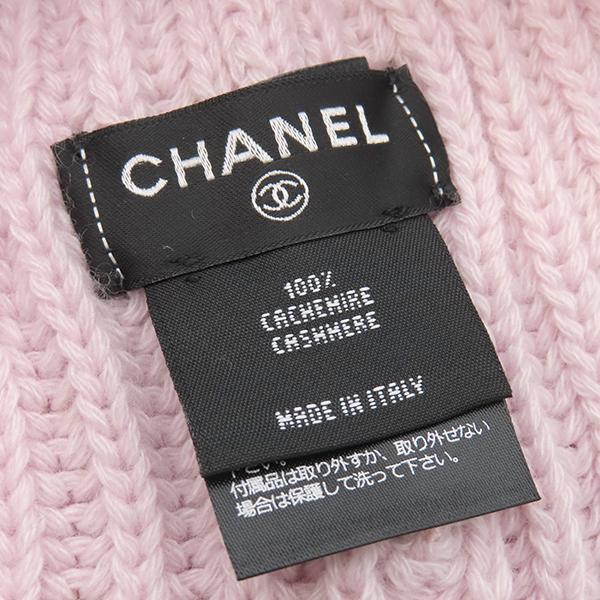CHANEL（シャネル） ニットキャップ ニット キャップ カシミヤ ピンク