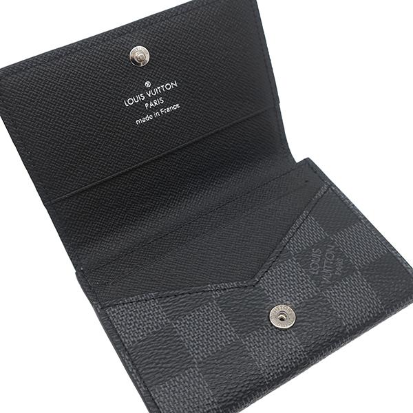 ヴィトン ダミエグラフィット アンヴェロップ カルト ドゥ ヴィジット NM LOUIS VUITTON（ルイ・ヴィトン） カードケース アンヴェロップ カルト
