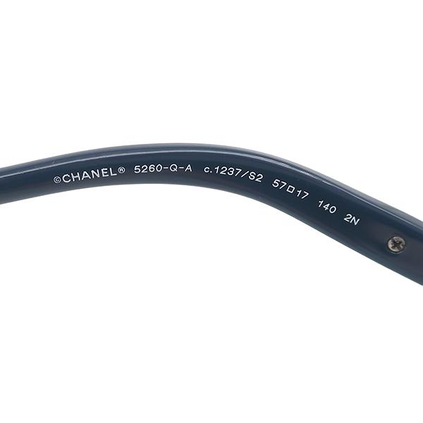 CHANEL（シャネル） サングラス サイドチェーン 57□17 プラスチック