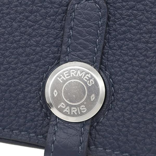HERMES（エルメス） コインケース ドゴン カードケース トゴ ネイビー