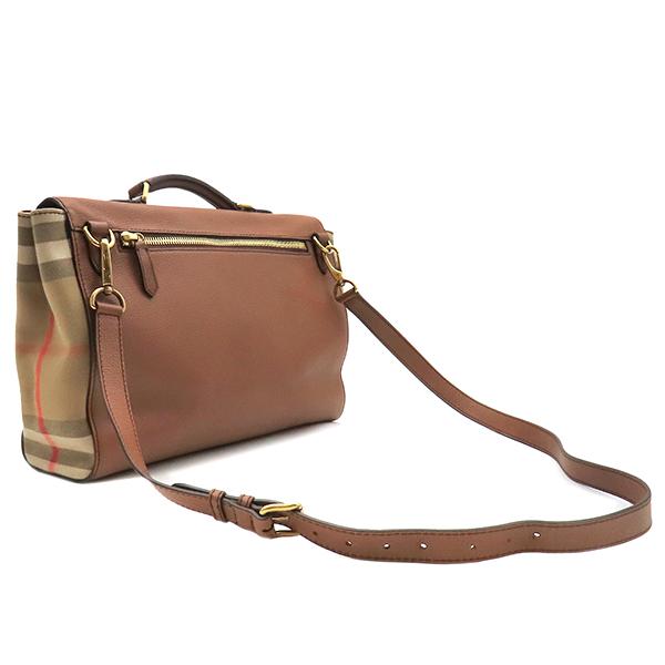BURBERRY（バーバリー） 2WAYバッグ ビジネスバッグ レザー ブラウン
