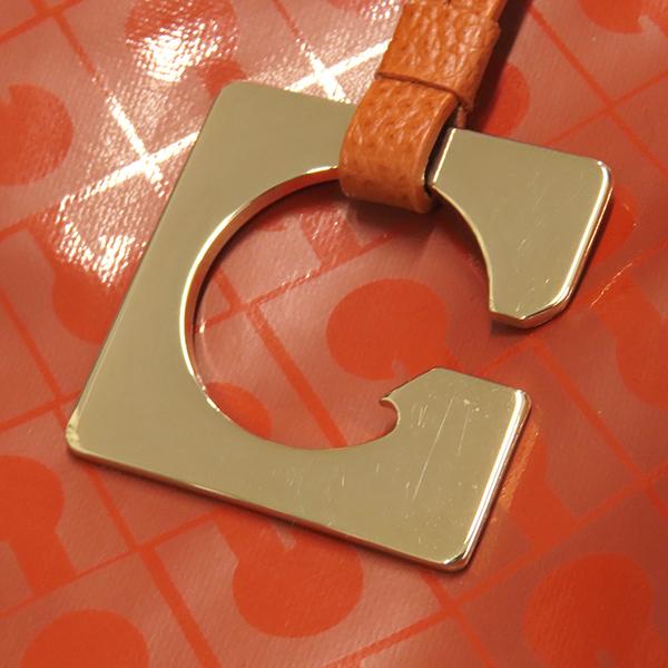 【美品】ゲラルディーニ SOFTY 2WAY トートバッグ オレンジ ショルダー ゲラルディーニ トートバッグ ソフティ ナイロン オレンジ ショルダー