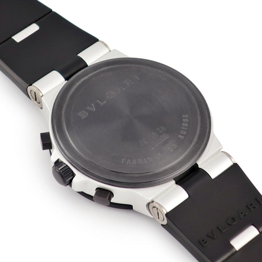 BVLGARI（ブルガリ） 【3年保証】 アルミニウム クロノグラフ AC38TA