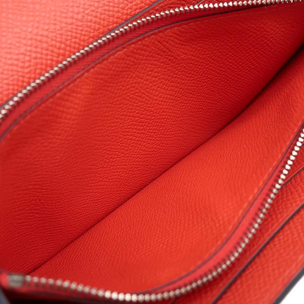 貴重カラー】 エルメス ケリーウォレット ロング ヴェールアマンド