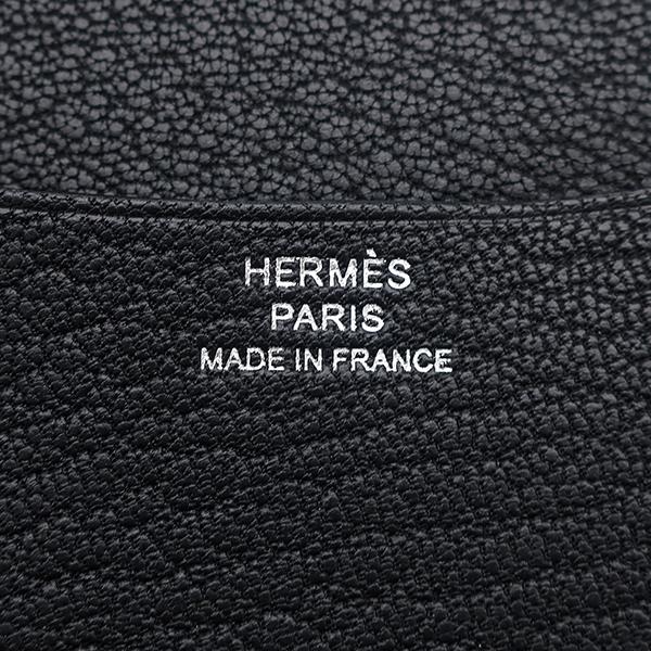 HERMES（エルメス） 手帳カバー アジェンダ GM シェーブル ブラック 黒