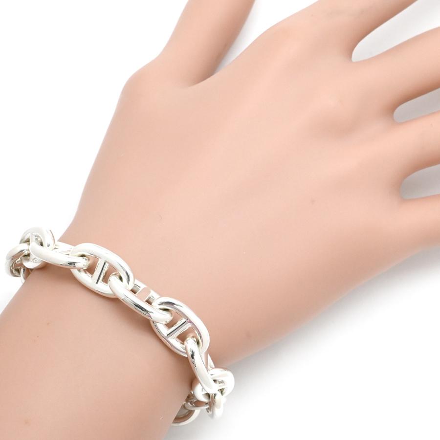 【HERMES】エルメス　シェーヌダンクル　MM 14コマ　ブレスレット925 HERMES（エルメス） ブレスレット シェーヌダンクル MM シルバー925
