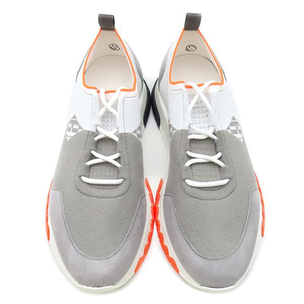 HERMES（エルメス） スニーカー エクスプロイト ニット グレー