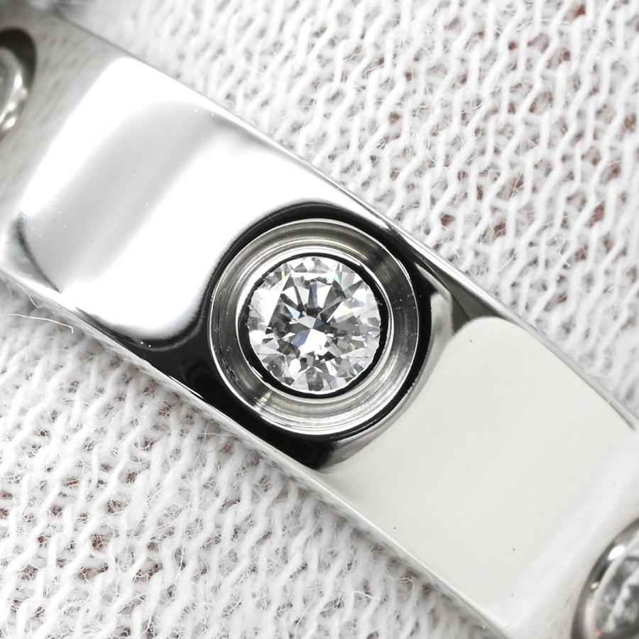 LOVE（Cartier） カルティエ リング 指輪 ラブリング フルダイヤ