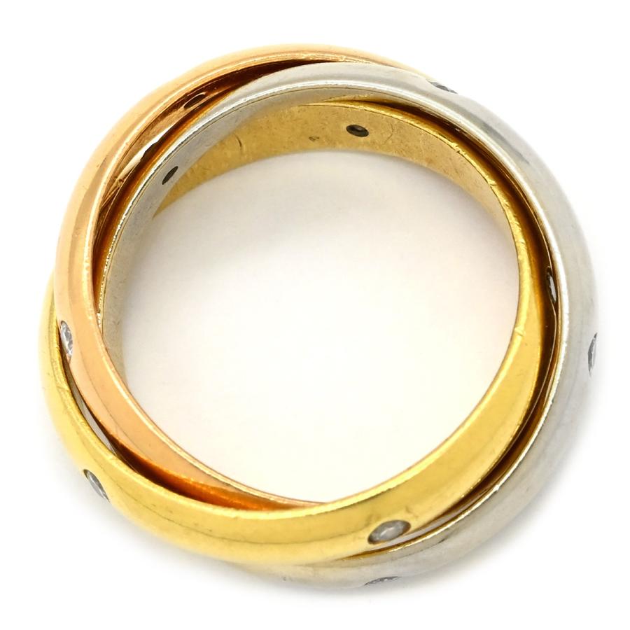 TRINITY（Cartier） カルティエ リング 指輪 トリニティダイヤ マルチ