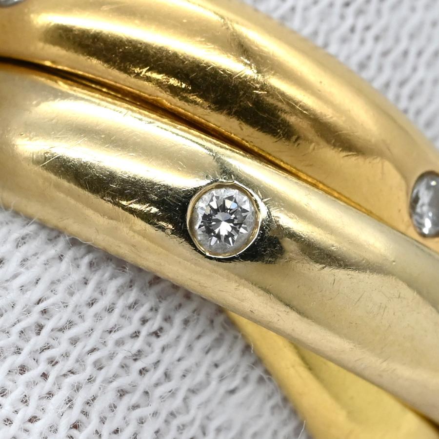 TRINITY（Cartier） カルティエ リング 指輪 トリニティダイヤ マルチ
