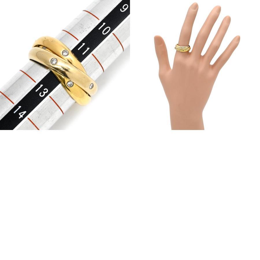 TRINITY（Cartier） カルティエ リング 指輪 トリニティダイヤ マルチ