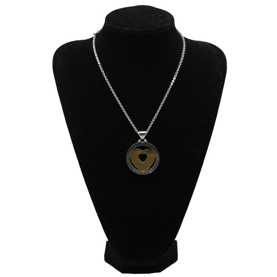 BVLGARI（ブルガリ） ネックレス トンド ハート ペンダント シルバー