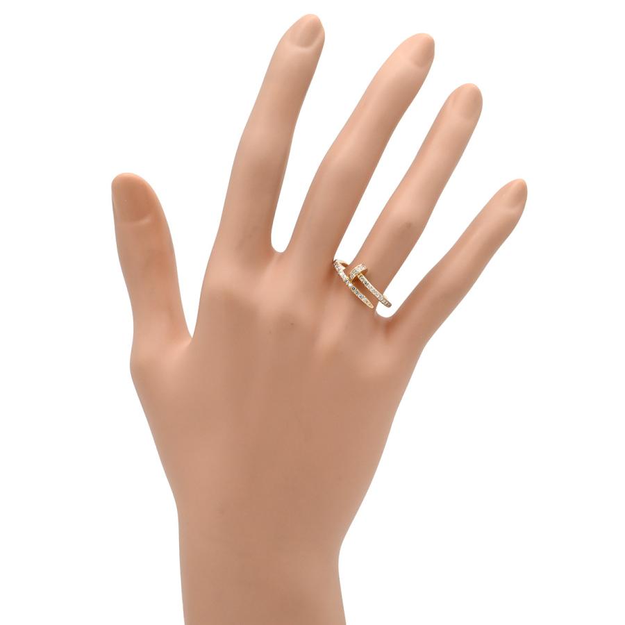 Cartier ジュストアンクル　リング　18K PG 53号　国内正規品 大人気☆即納【カルティエ】ジュスト アン クル リング 18K 2色