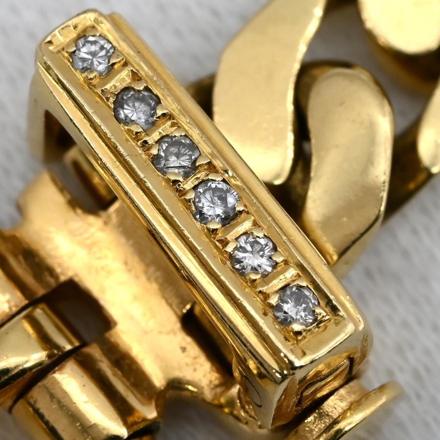 HERMES（エルメス） ブレスレット ブックルセリエ PM ダイヤ ゴールド