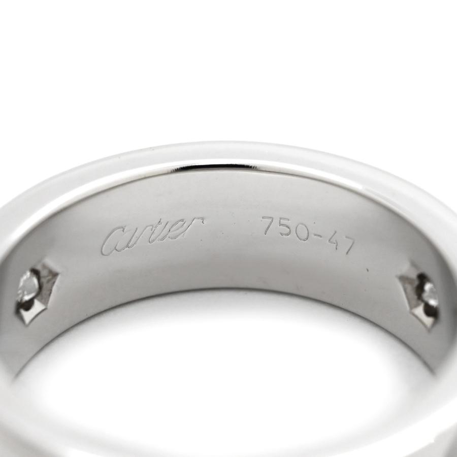 LOVE（Cartier） カルティエ リング 指輪 ラブリング ハーフダイヤ
