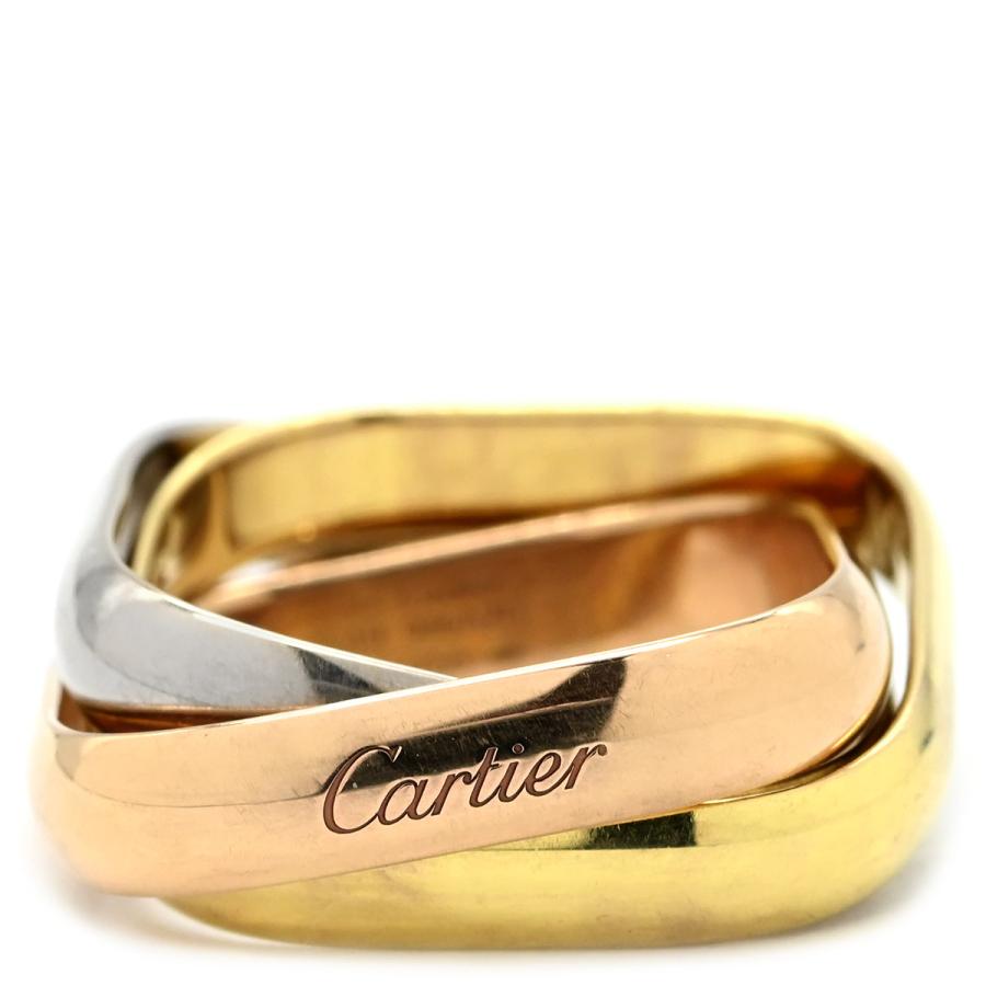 TRINITY（Cartier） カルティエ リング 指輪 トリニティ クッション