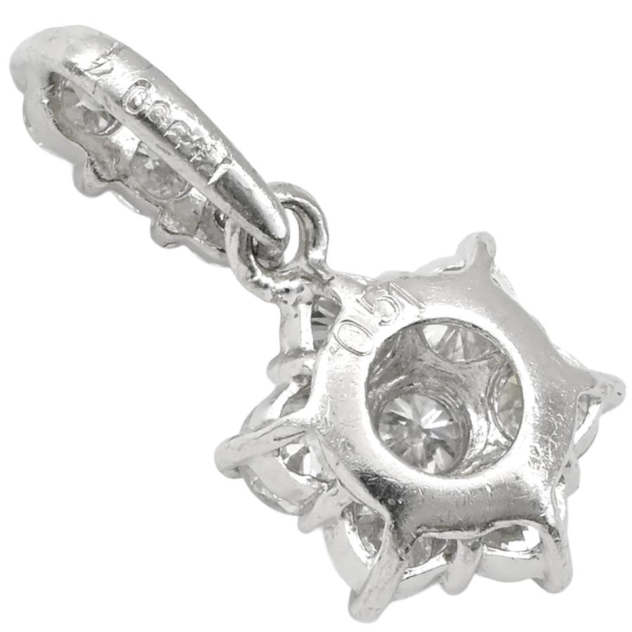 ペンダントトップ ダイヤモンド 0.51ct シルバー PT Pt900 プラチナ