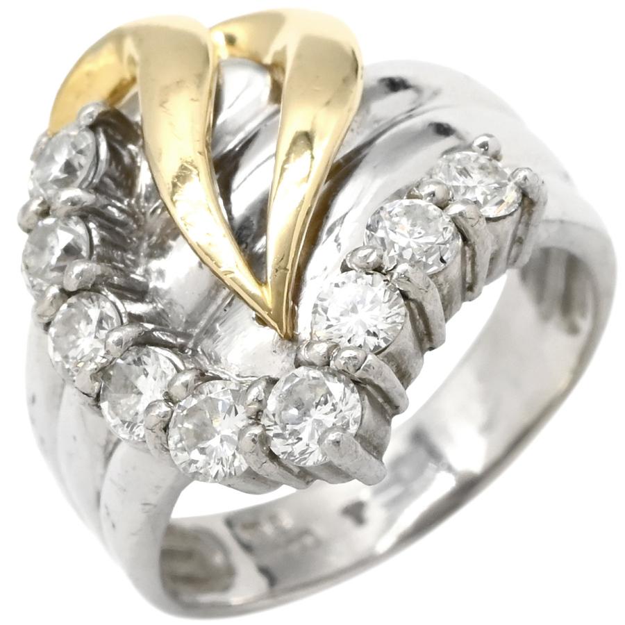 シルバー900 K18 ダイヤモンド付きカフリンクス シルバー900 K18