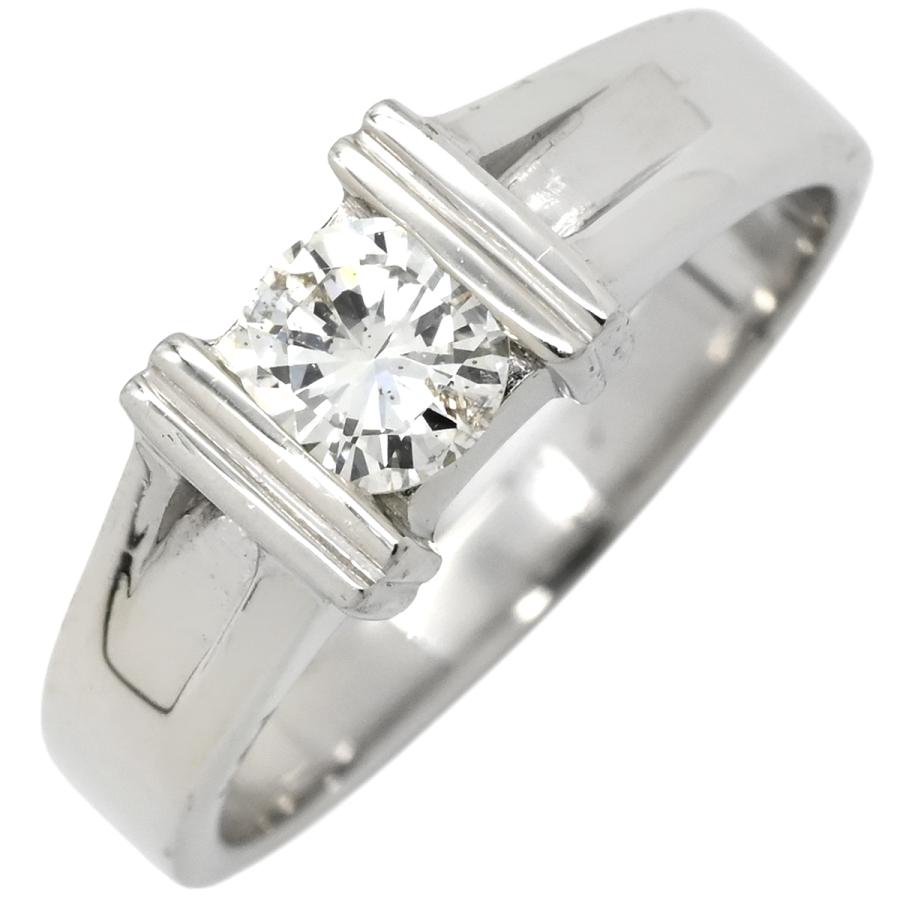 リング 指輪 ダイヤ 0.40ct シルバー プラチナシルバー Pt900 