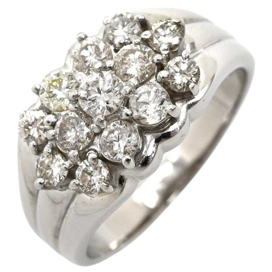 リング 指輪 ダイヤモンド 1.0ct シルバー プラチナシルバー Pt900 