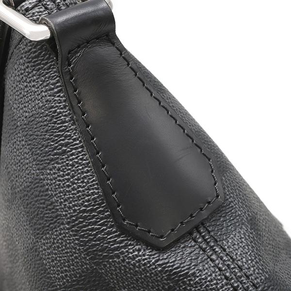 ミック ルイヴィトン ショルダーバッグ ダミエグラフィット MM レザー