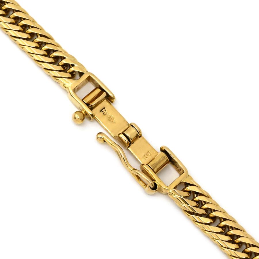 喜平 ネックレス K18 18金 60.3cm 29.8g 16面 トリプル K18YG ゴールド