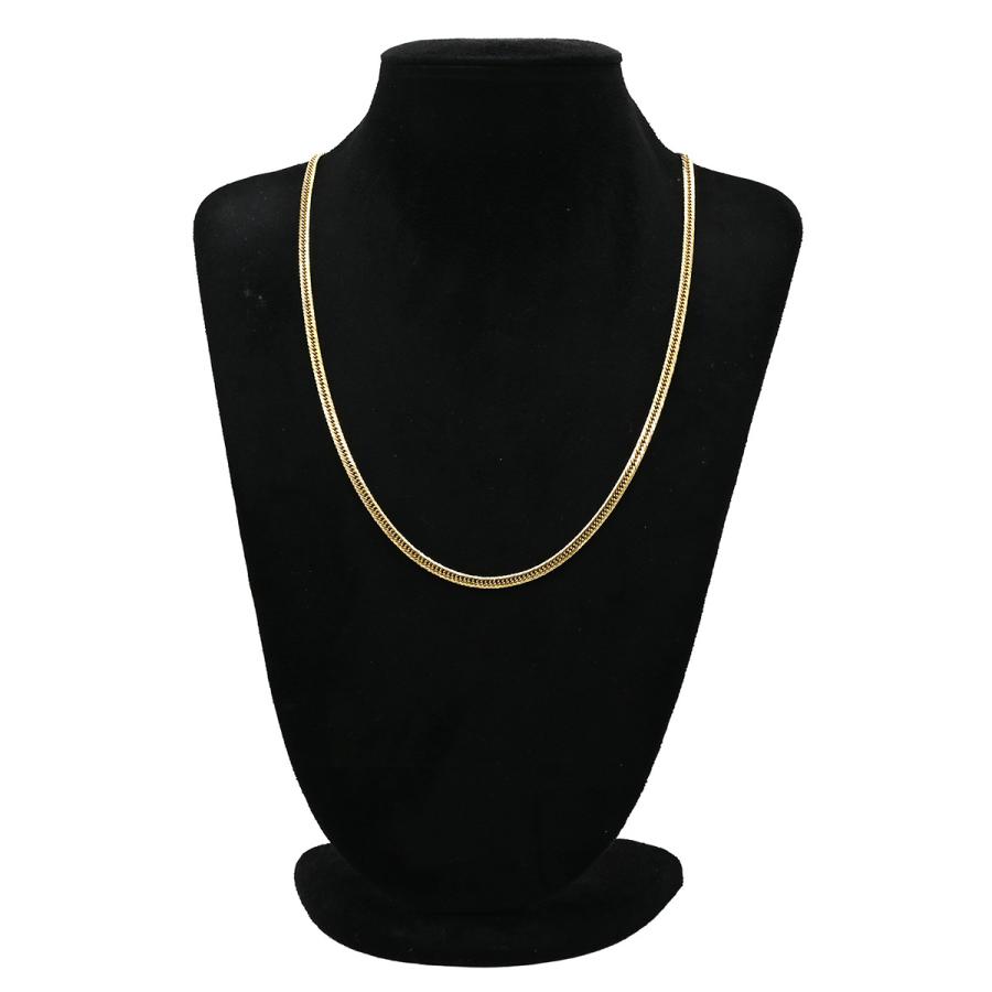 喜平 ネックレス K18 18金 60.3cm 29.8g 16面 トリプル K18YG ゴールド