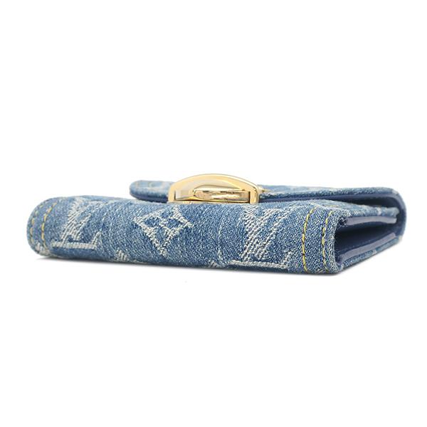 LOUIS VUITTON（ルイ・ヴィトン） 三つ折り財布 モノグラムデニム