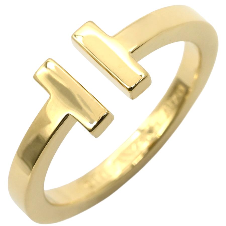 TIFFANY&Co.（ティファニー） リング 指輪 T T スクエア ゴールド