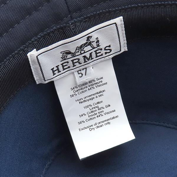 HERMES（エルメス） ハット ハーパー Hエレクトリック コットン